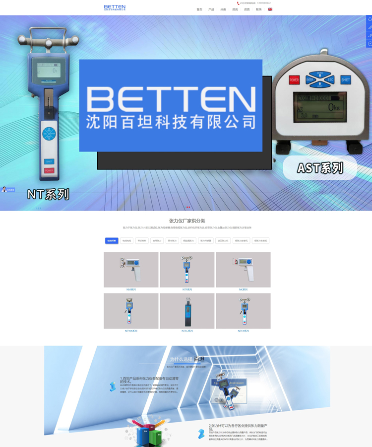 营销定制型网站案例